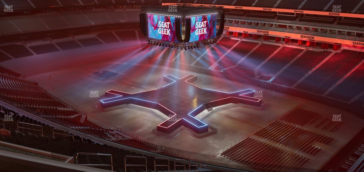 Allegiant Stadium - Section 406 Seat View