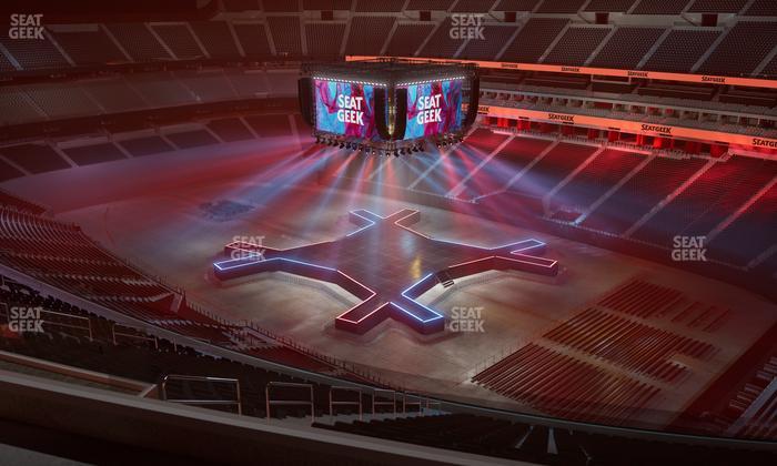 Allegiant Stadium - Section 406 Seat View