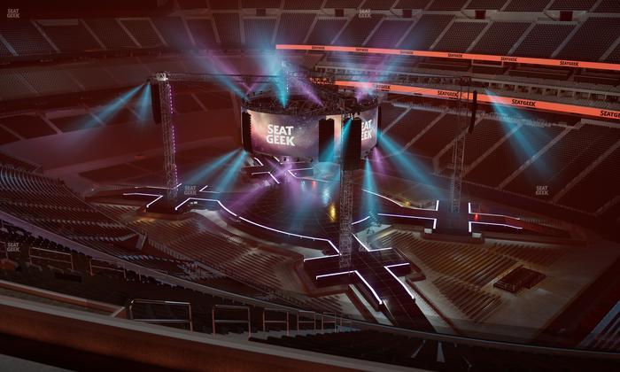 Allegiant Stadium - Section 406 Seat View