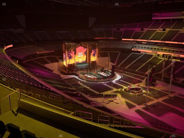 Allegiant Stadium - Section 406 Seat View