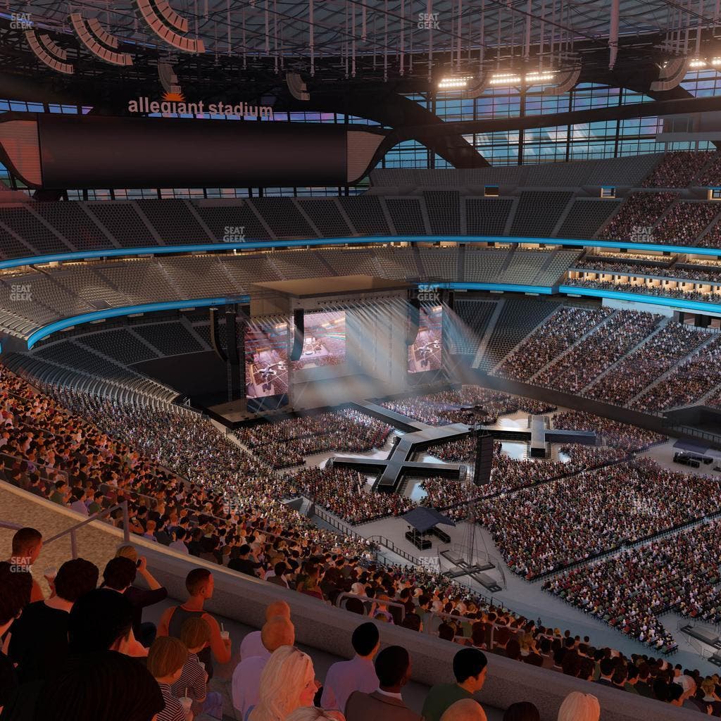 Allegiant Stadium - Section 406 Seat View