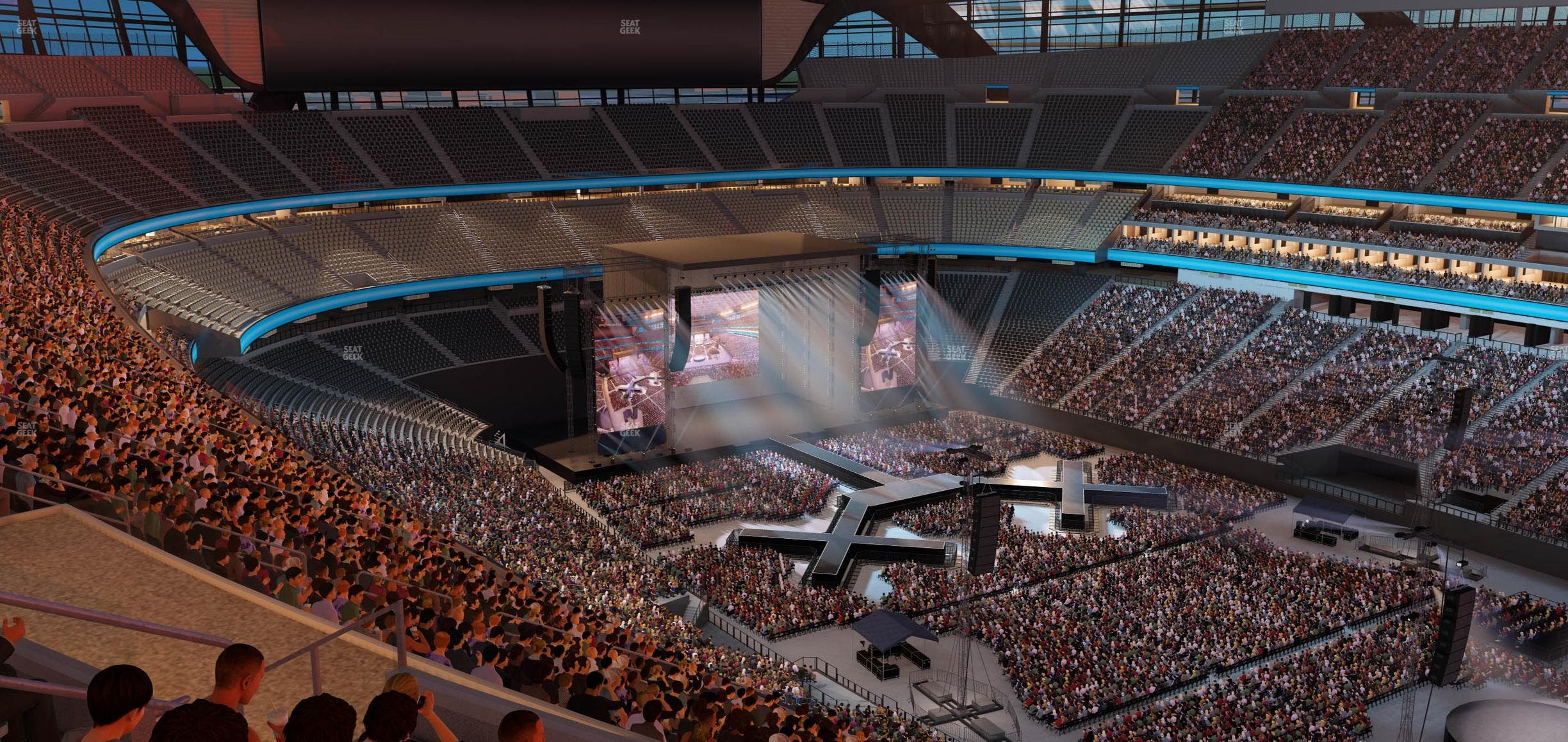 Allegiant Stadium - Section 406 Seat View