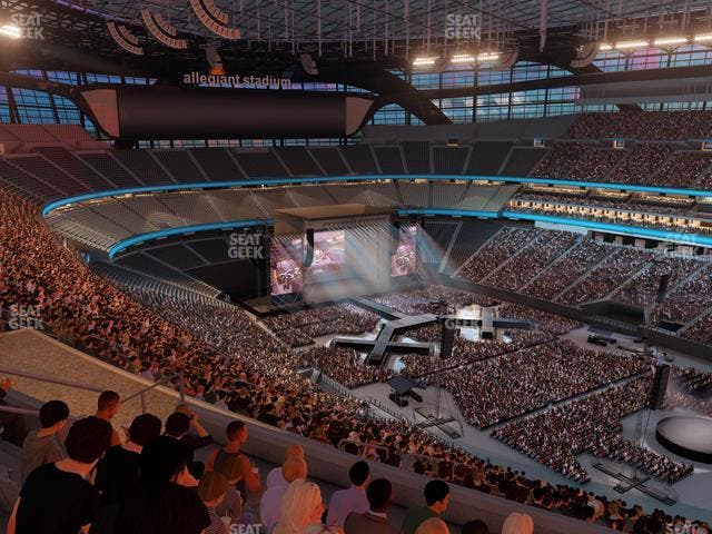 Allegiant Stadium - Section 406 Seat View