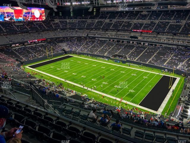 Allegiant Stadium - Section 407 Seat View