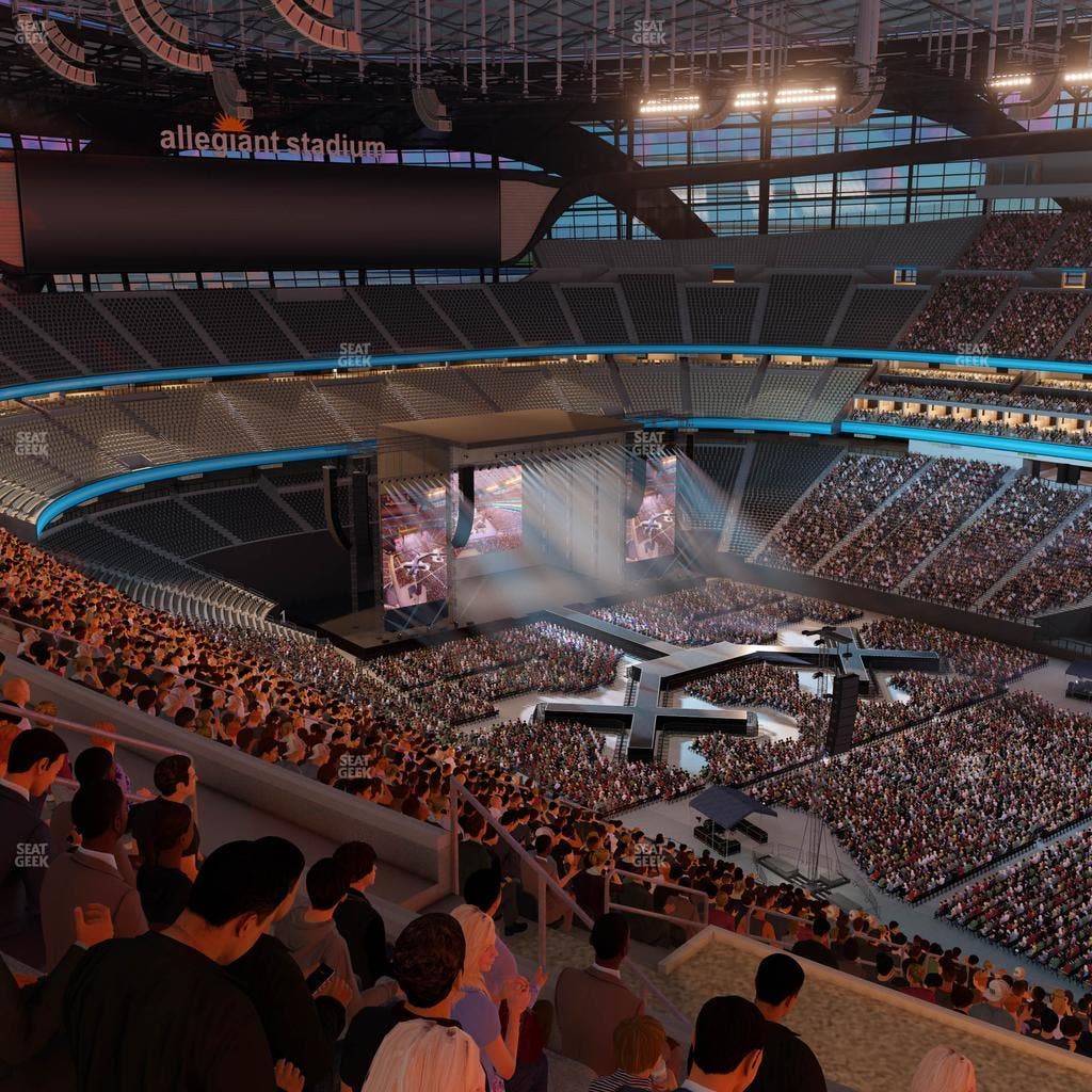 Allegiant Stadium - Section 407 Seat View