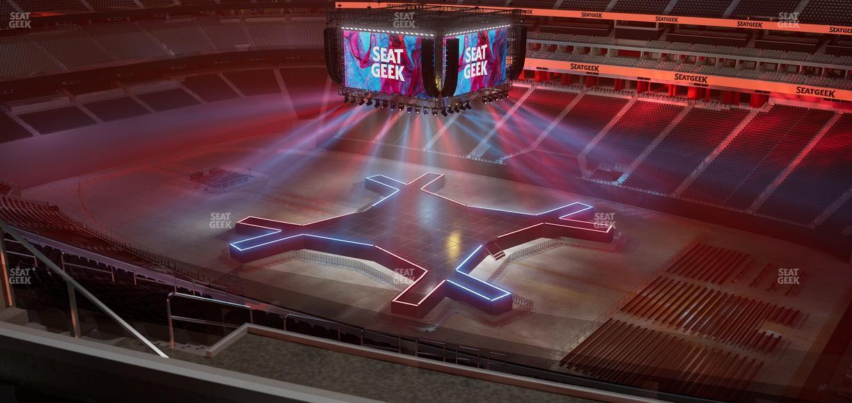 Allegiant Stadium - Section 407 Seat View