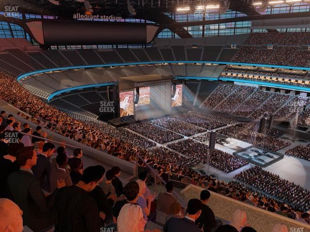 Allegiant Stadium - Section 407 Seat View