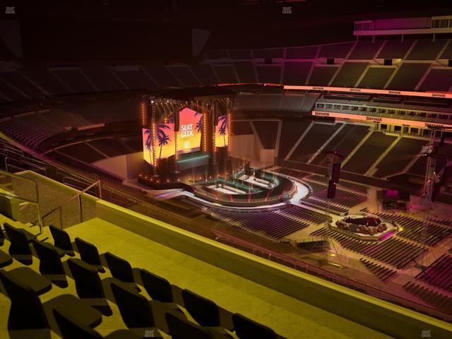 Allegiant Stadium - Section 408 Seat View