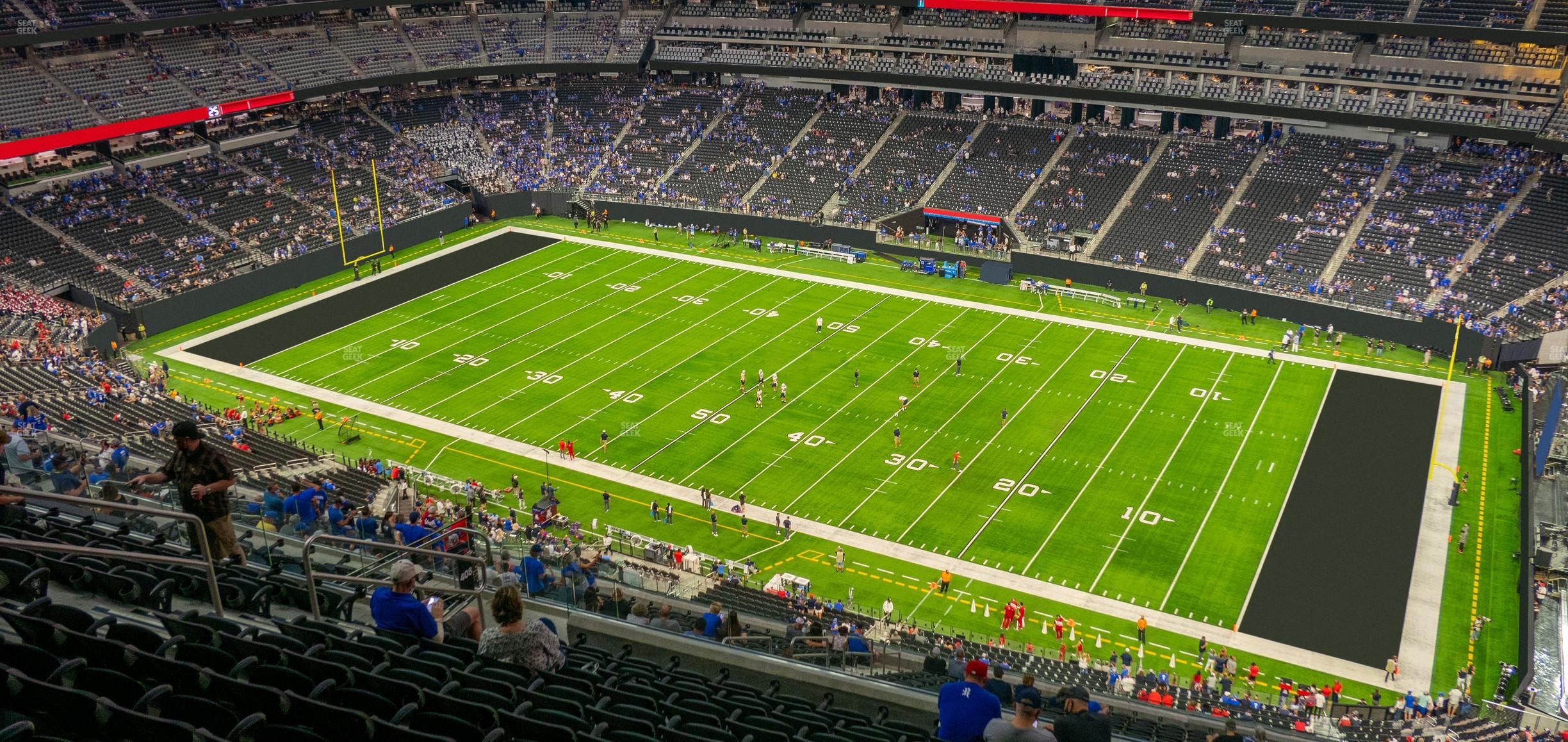 Allegiant Stadium - Section 408 Seat View