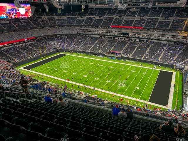 Allegiant Stadium - Section 408 Seat View