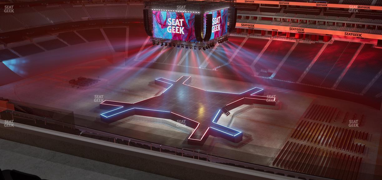 Allegiant Stadium - Section 408 Seat View