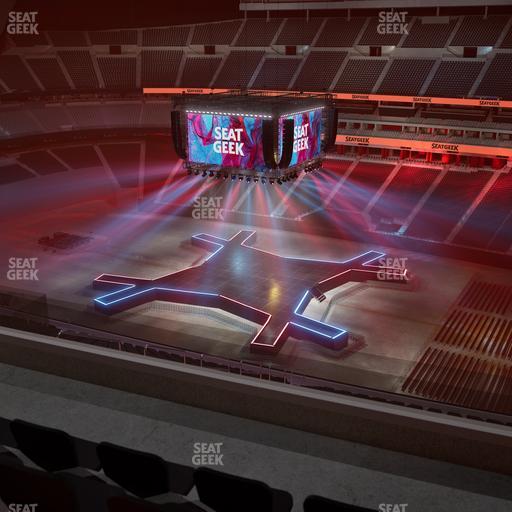 Allegiant Stadium - Section 408 Seat View