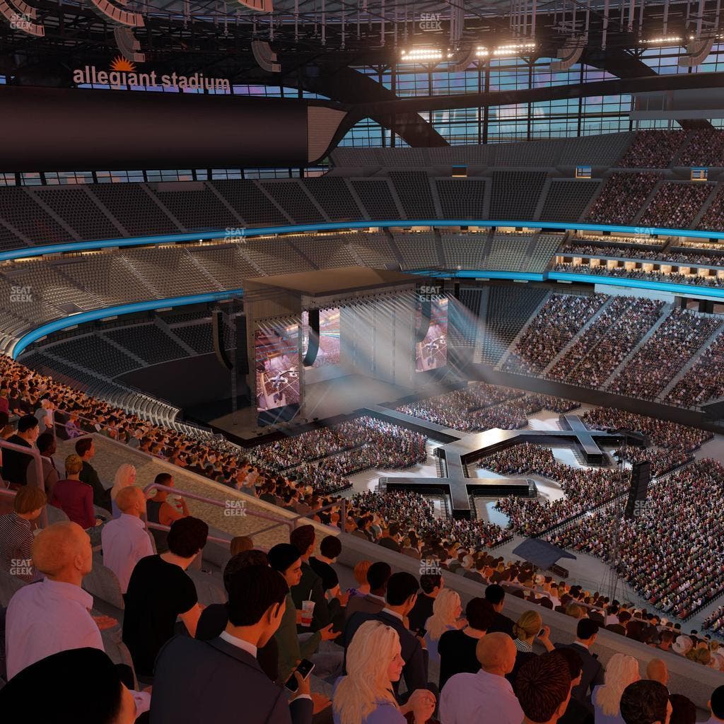 Allegiant Stadium - Section 408 Seat View