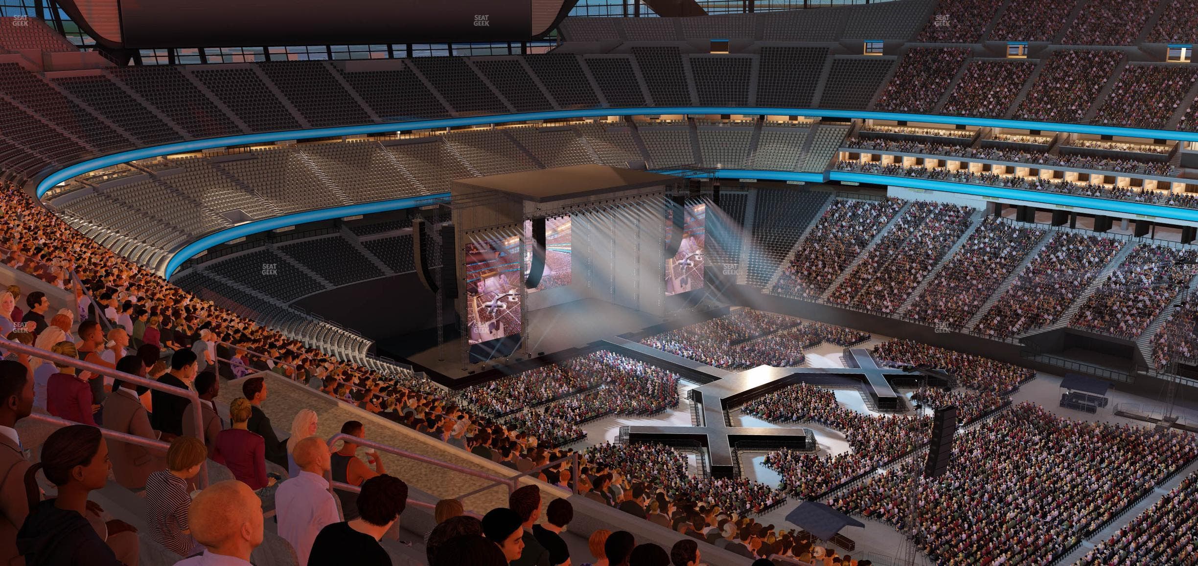 Allegiant Stadium - Section 408 Seat View