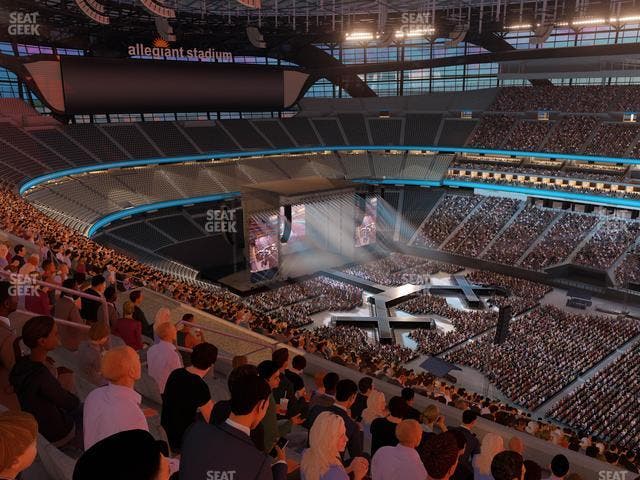 Allegiant Stadium - Section 408 Seat View