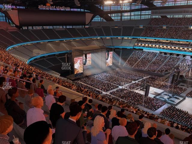 Allegiant Stadium - Section 408 Seat View