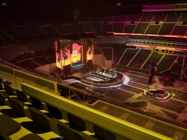 Allegiant Stadium - Section 409 Seat View