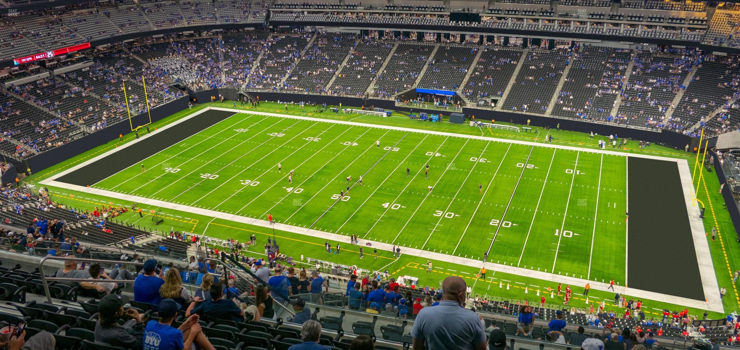 Allegiant Stadium - Section 409 Seat View