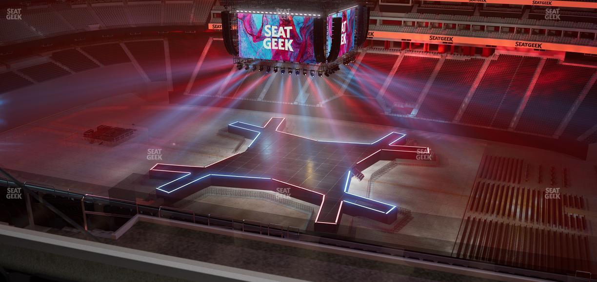 Allegiant Stadium - Section 409 Seat View