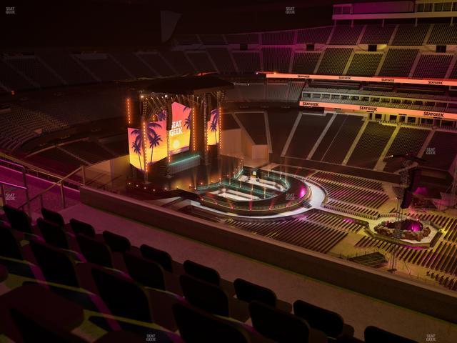 Allegiant Stadium - Section 410 Seat View
