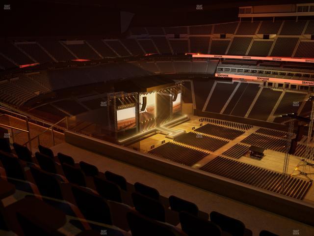 Allegiant Stadium - Section 410 Seat View
