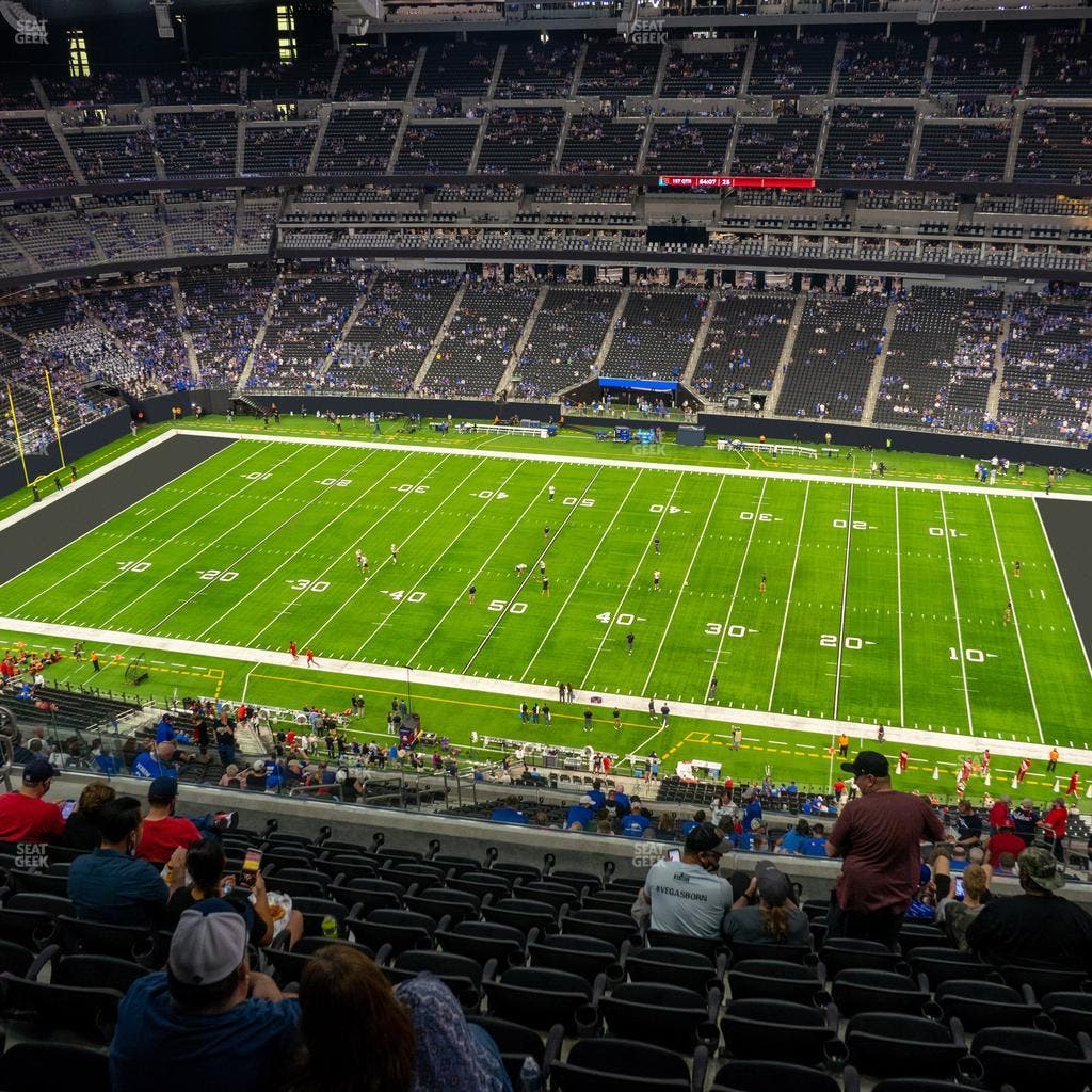 Allegiant Stadium - Section 410 Seat View