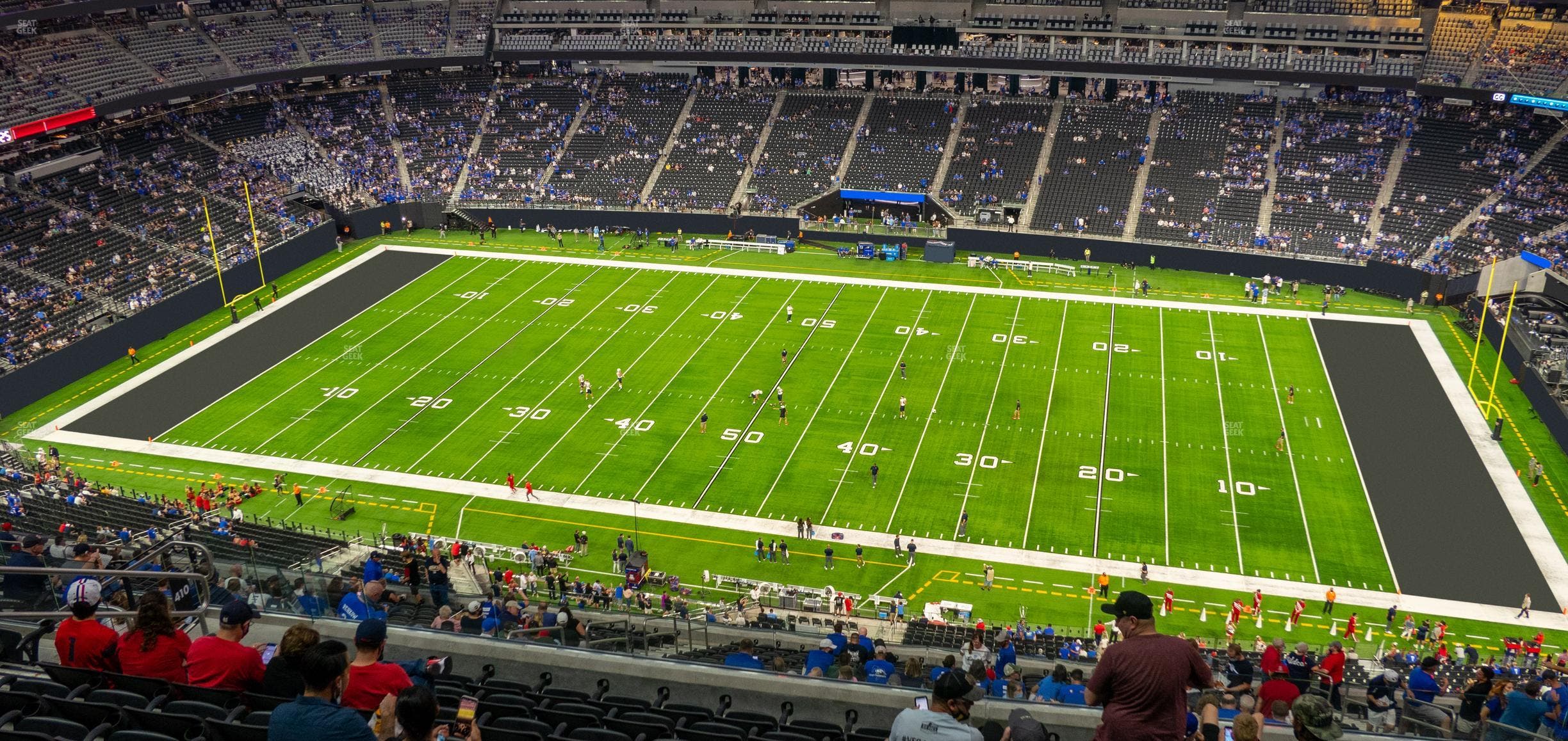 Allegiant Stadium - Section 410 Seat View