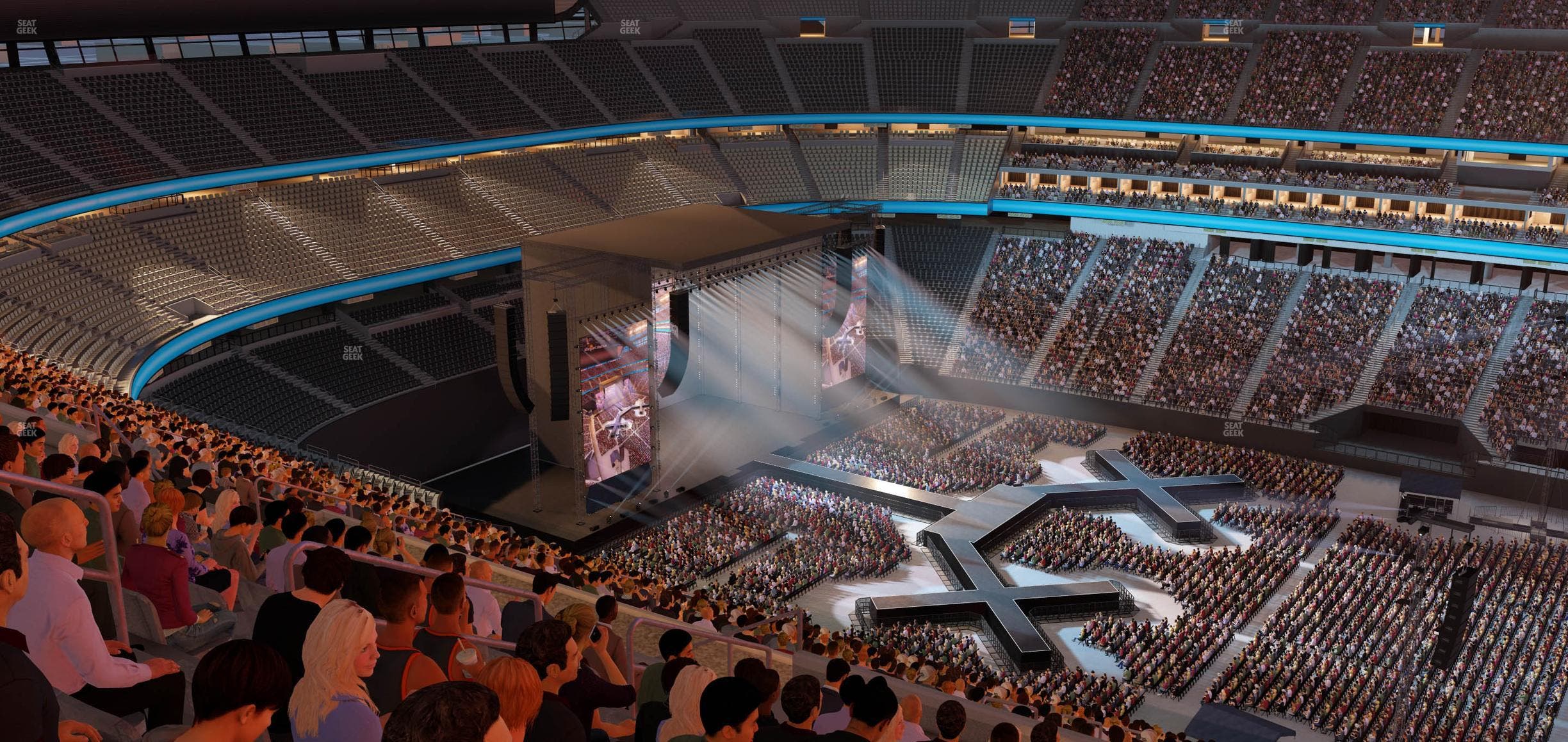 Allegiant Stadium - Section 410 Seat View