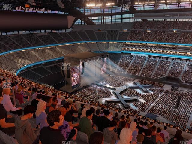 Allegiant Stadium - Section 410 Seat View