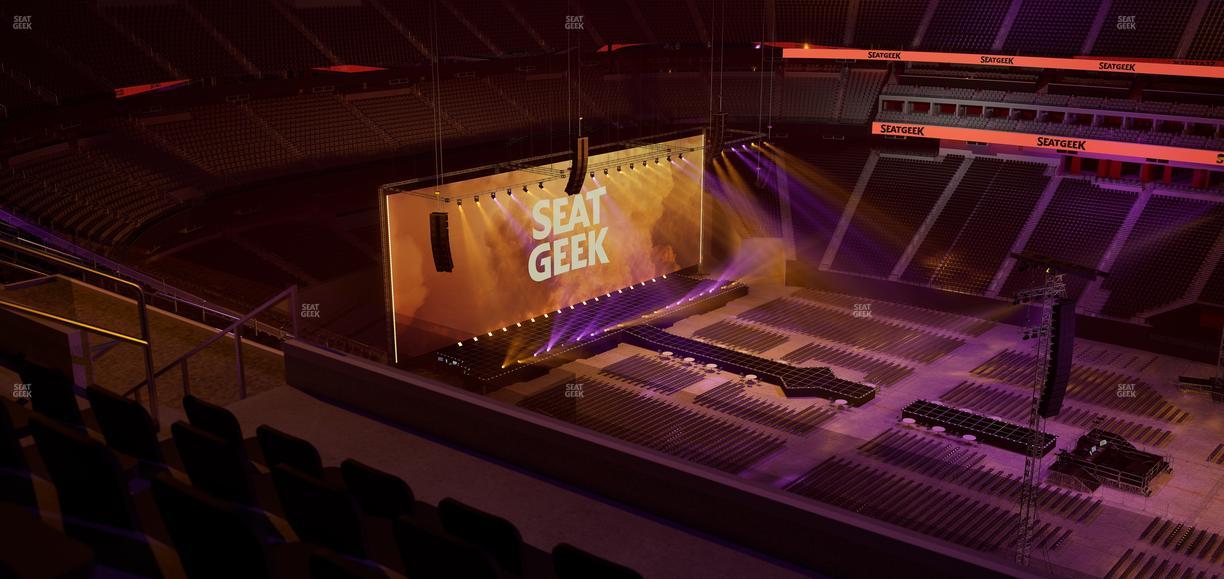 Allegiant Stadium - Section 410 Seat View
