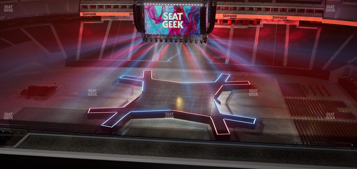 Allegiant Stadium - Section 411 Seat View