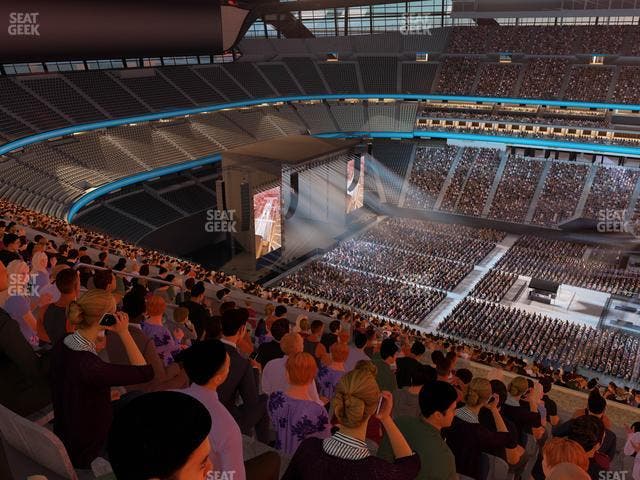 Allegiant Stadium - Section 411 Seat View