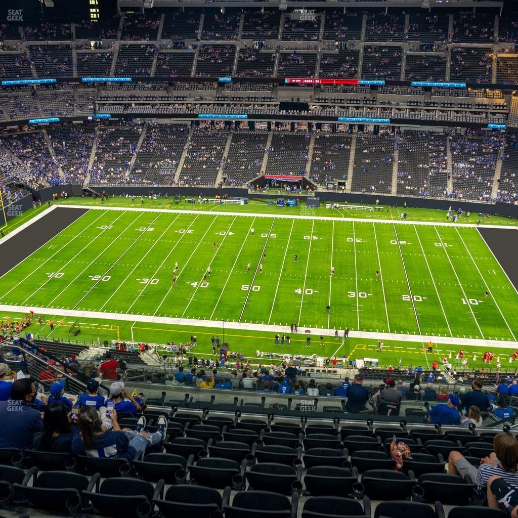 Allegiant Stadium - Section 411 Seat View