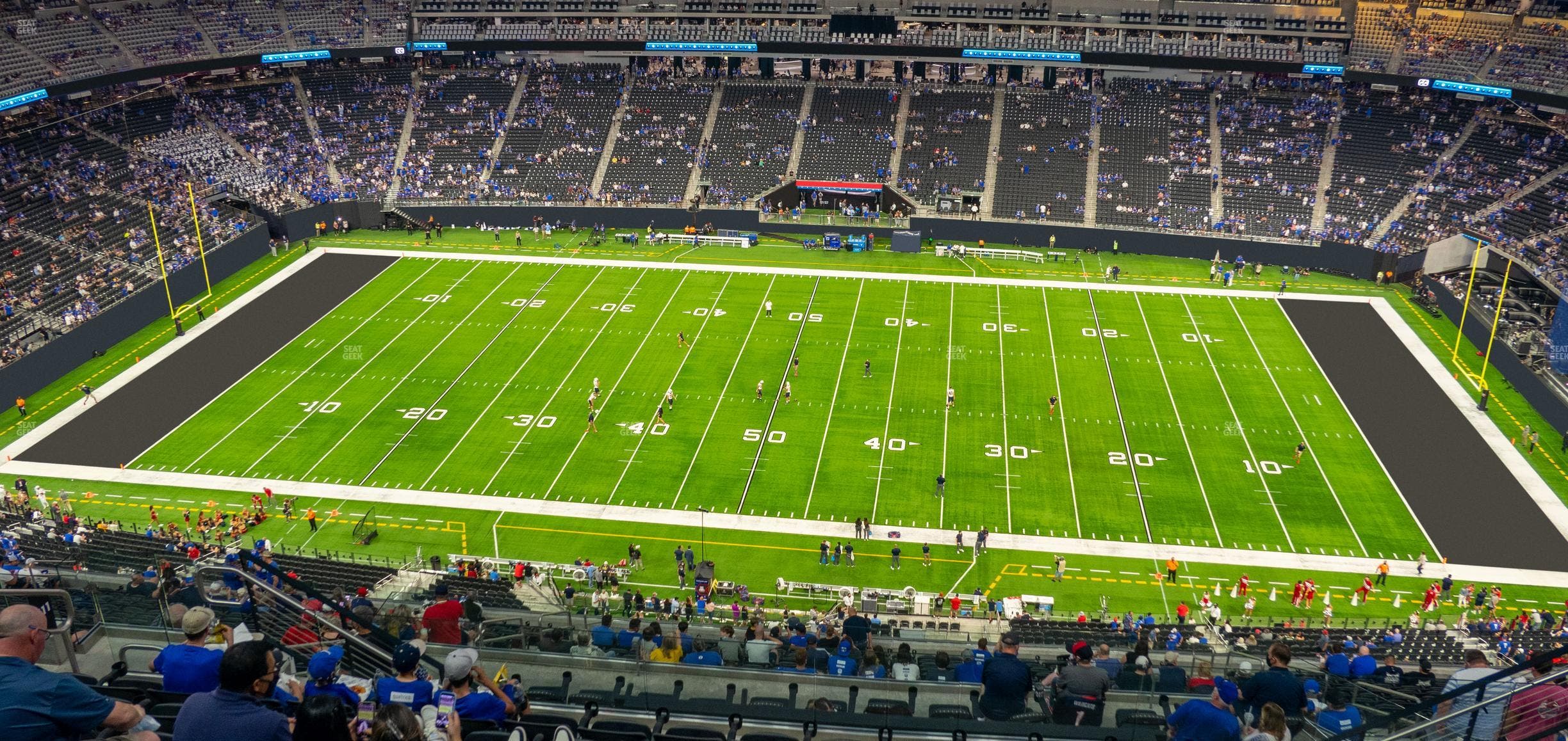 Allegiant Stadium - Section 411 Seat View