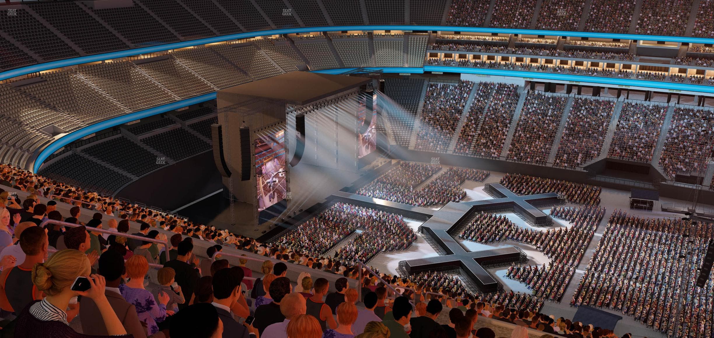 Allegiant Stadium - Section 411 Seat View