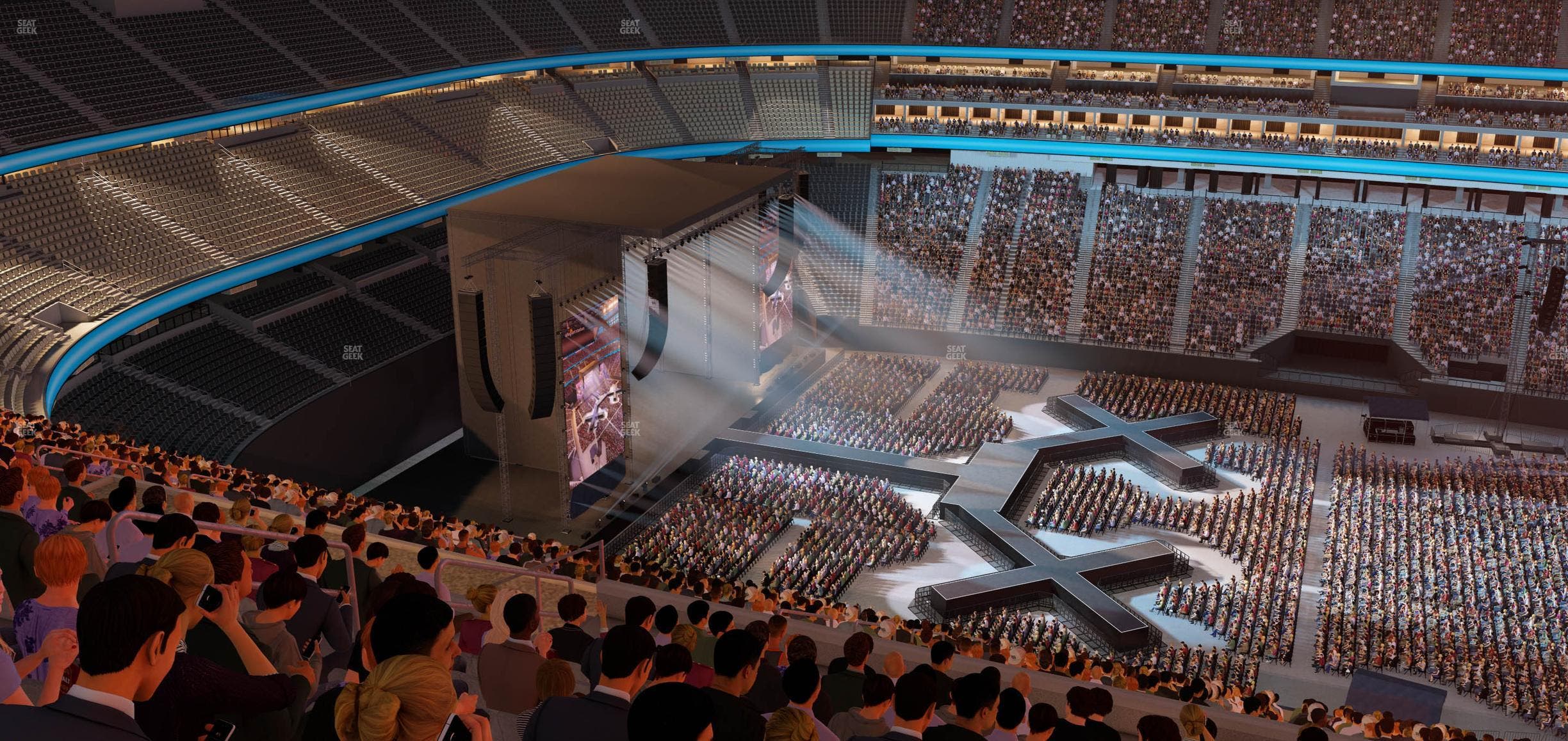 Allegiant Stadium - Section 412 Seat View