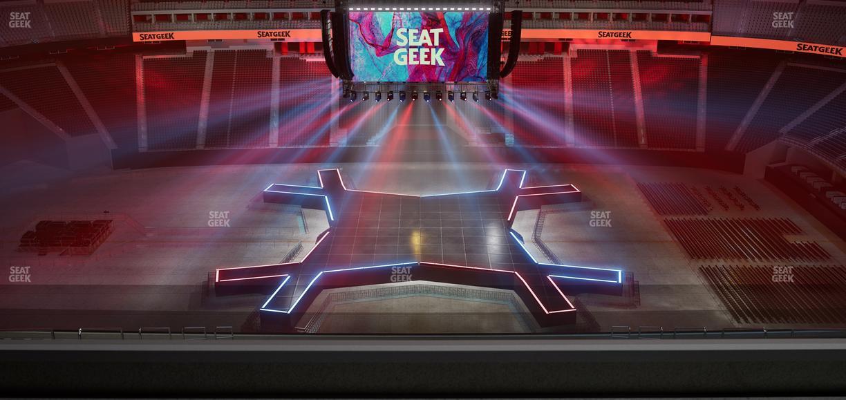 Allegiant Stadium - Section 412 Seat View