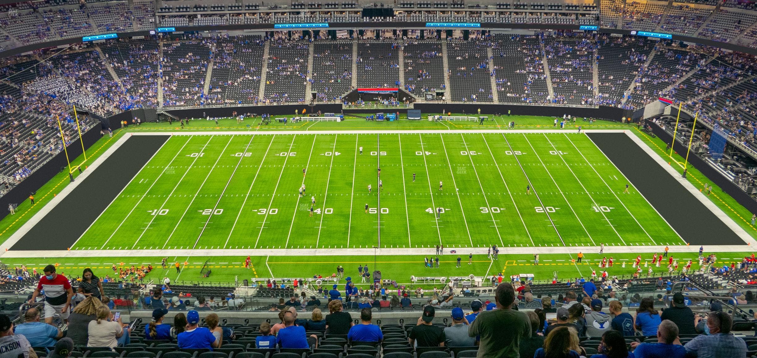 Allegiant Stadium - Section 412 Seat View
