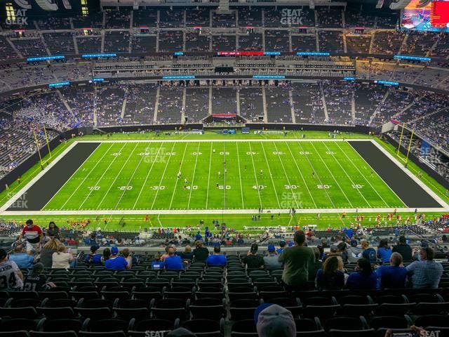 Allegiant Stadium - Section 412 Seat View