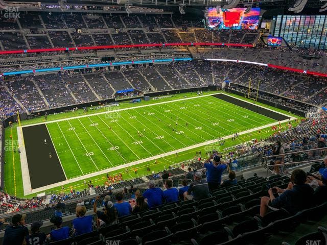 Allegiant Stadium - Section 416 Seat View