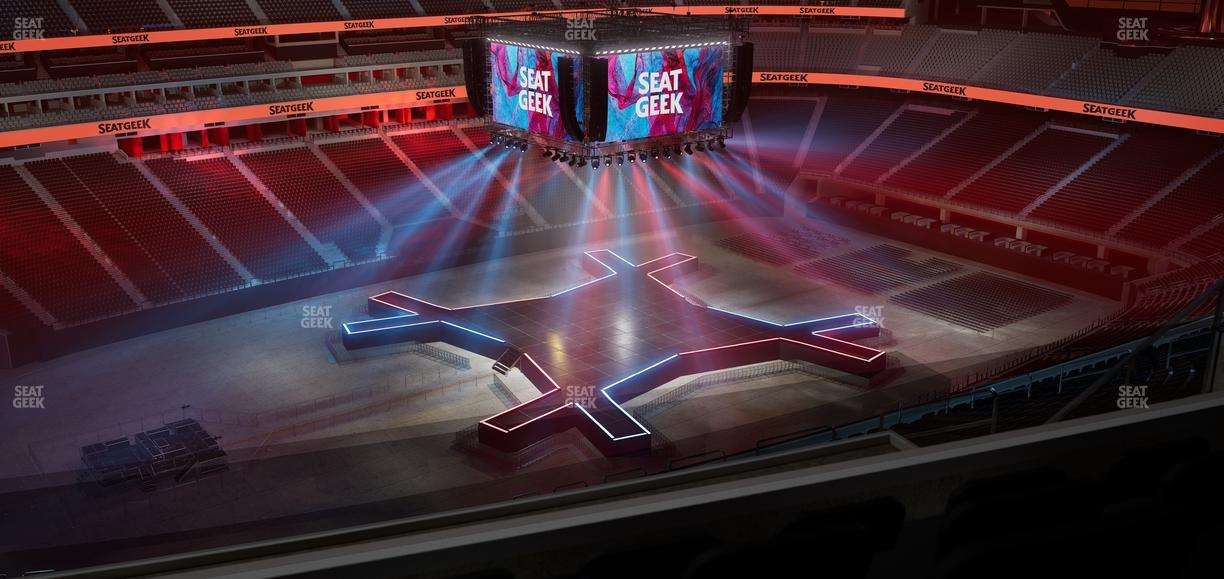 Allegiant Stadium - Section 417 Seat View