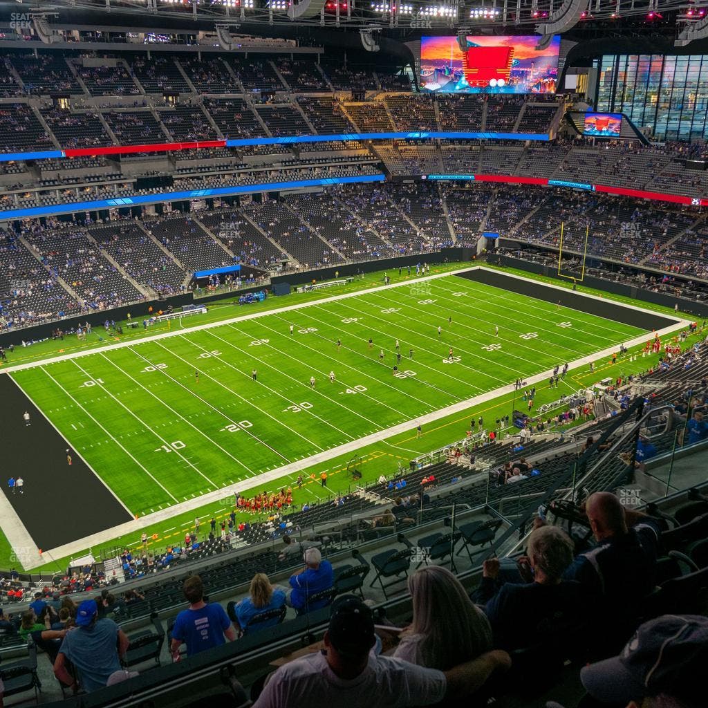 Allegiant Stadium - Section 417 Seat View