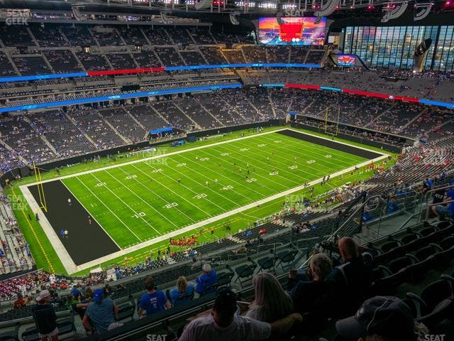 Allegiant Stadium - Section 417 Seat View