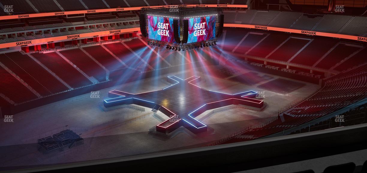 Allegiant Stadium - Section 418 Seat View