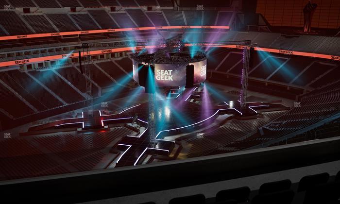 Allegiant Stadium - Section 418 Seat View