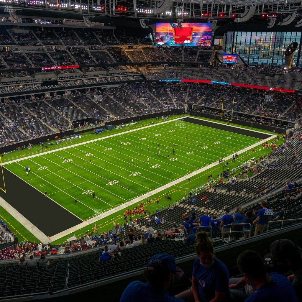 Allegiant Stadium - Section 418 Seat View