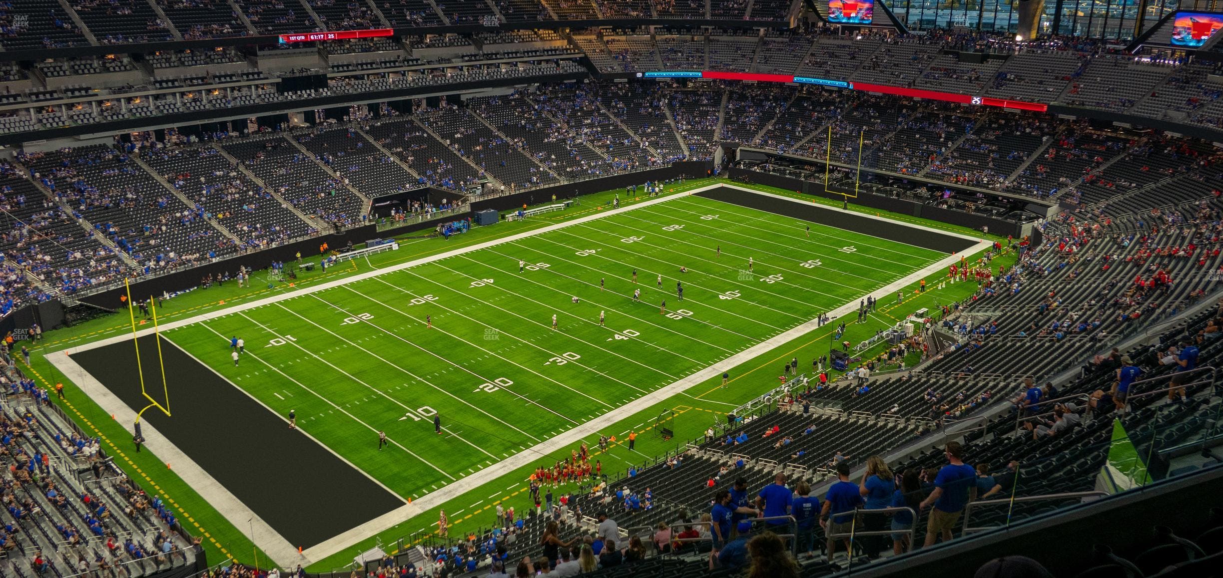 Allegiant Stadium - Section 418 Seat View