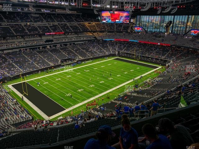 Allegiant Stadium - Section 418 Seat View