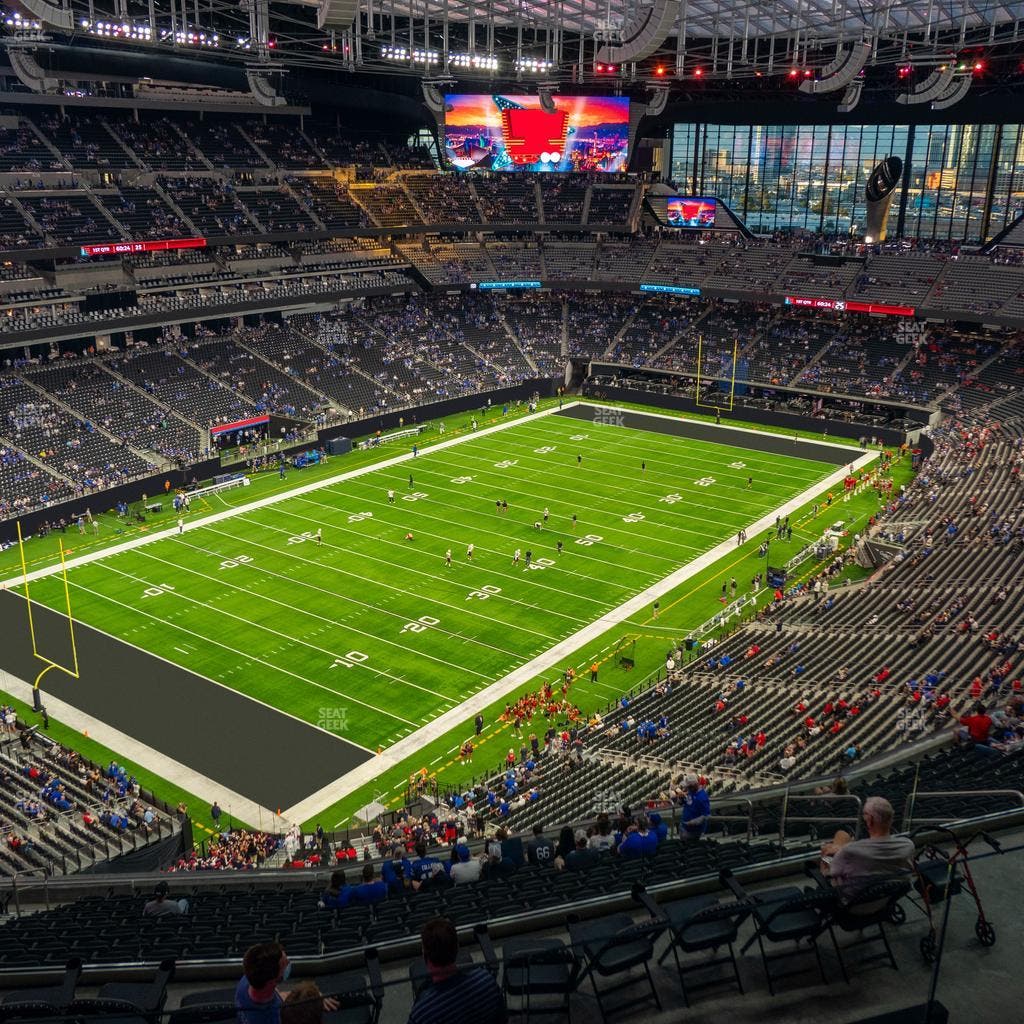 Allegiant Stadium - Section 419 Seat View