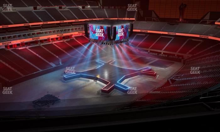 Allegiant Stadium - Section 419 Seat View